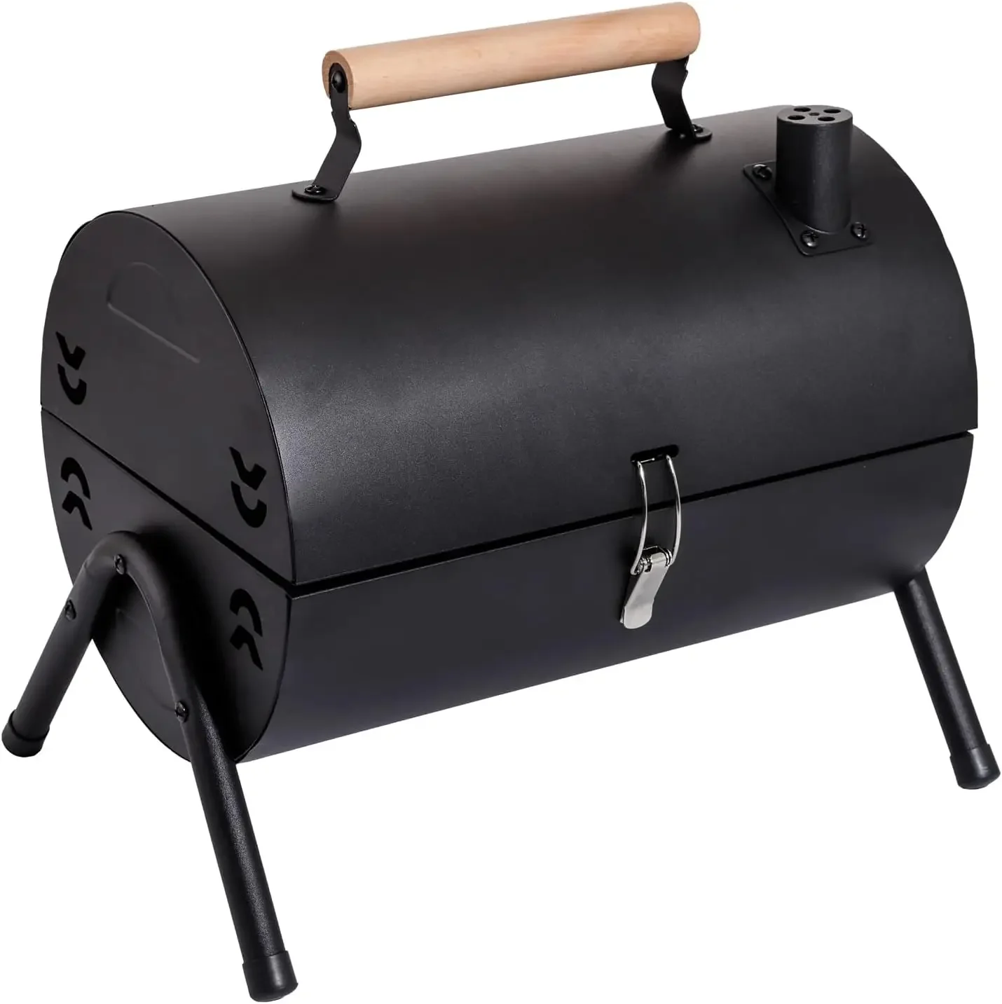 Portable Charcoal Grill Dual Purpose BBQ Grill Multifunction Camping Barbecue Rack Net Firewood Stove Ironwork BBQ charcoal grill