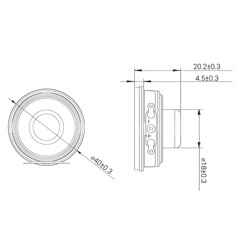 Bookshelf Speakers Portable Speaker Bluetooth Speaker Audio Speakers Tweeter Speaker 2pcs Mini Speaker 3W 4R Diameter 4CM Mini Amplifier Loudspeaker Trumpet 3 Watt 4 Ohm 40mm Speakers For Arduino Kit