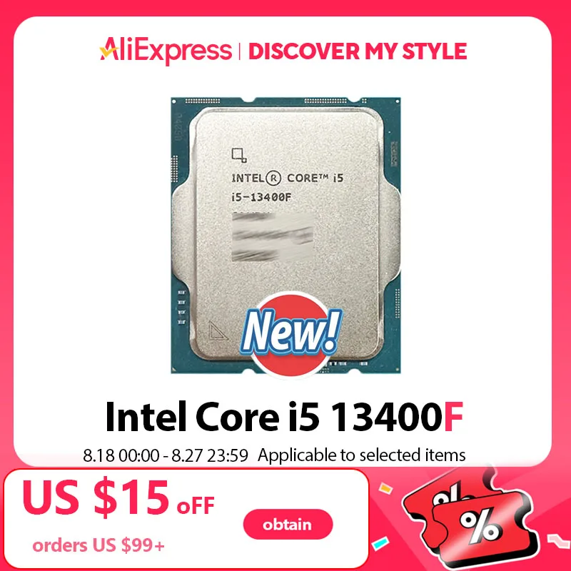 Intel Core i5 13400F I5-13400F New CPU processor LGA 1700