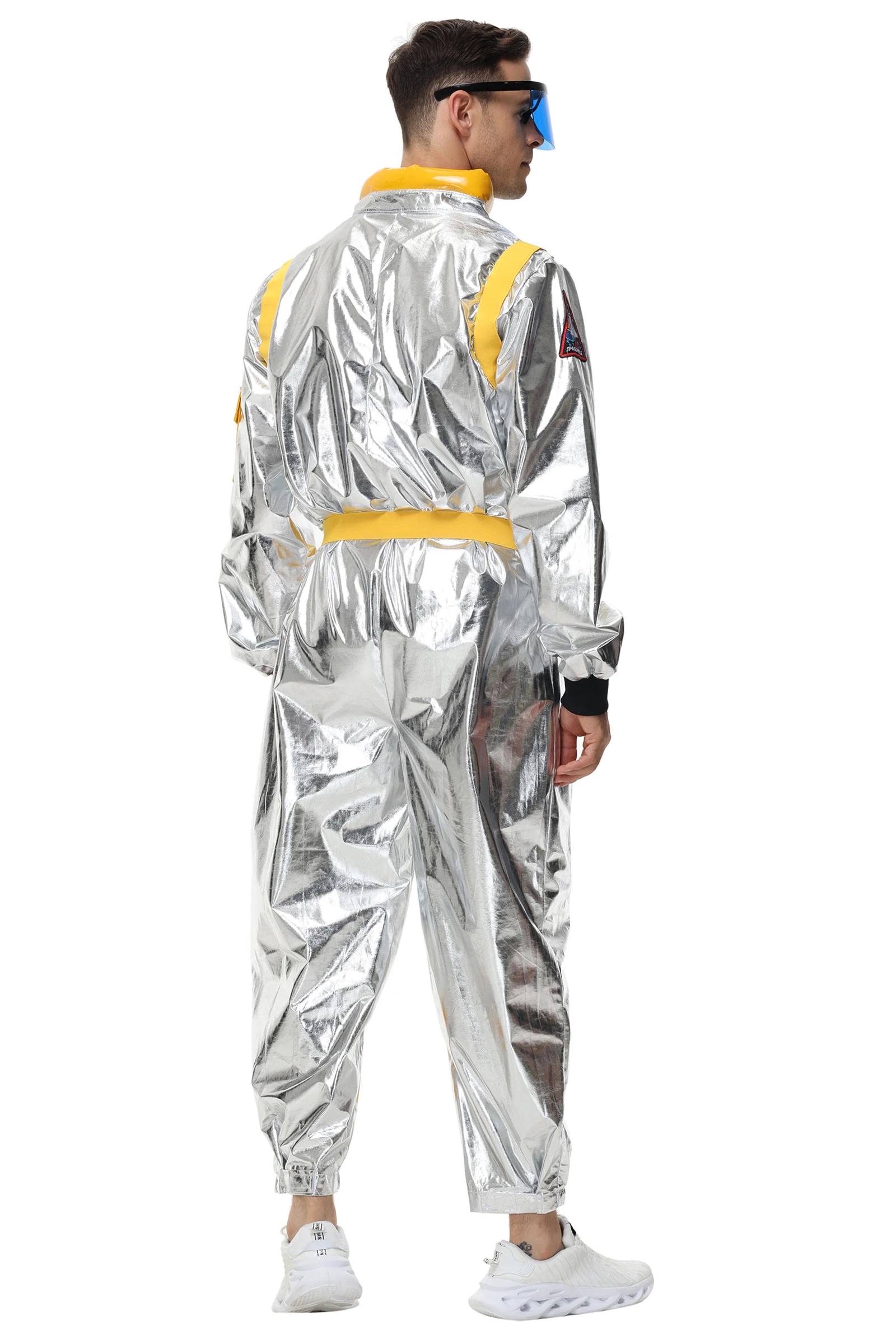 Full-body astronaut suit photo