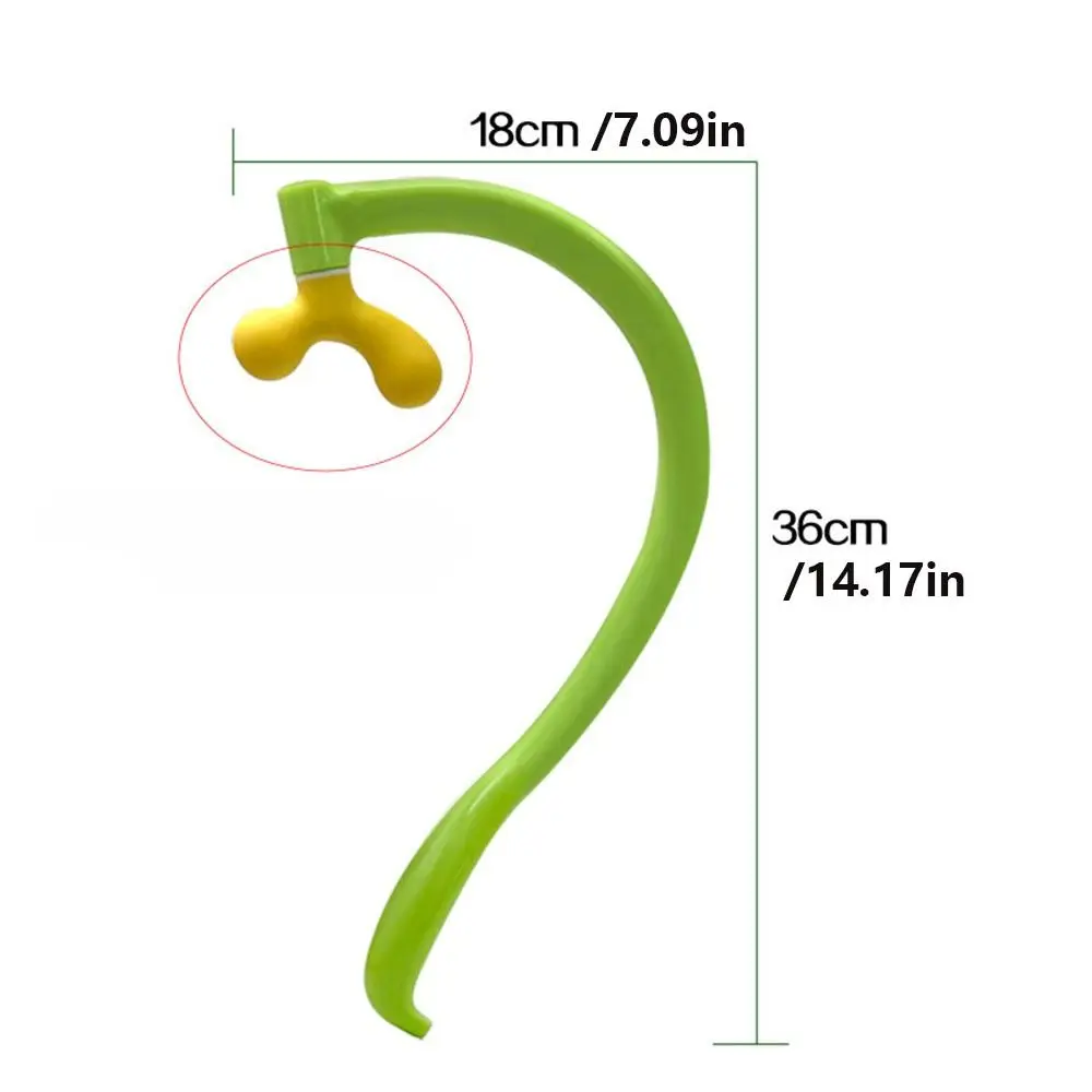 Adjustable Manual Massage Point Rod Muscle Pressure Dual Trigger Point Back Compression Stick Neck Self Deep Tissue Massage