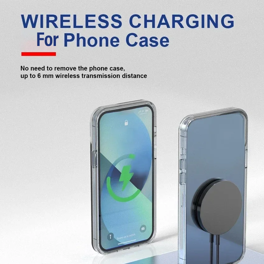 Magnetic wireless charger for iPhone 15 14 13 12 Pro Airpods PD magnet phone chargers station
