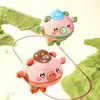 Balance Pig Toy Pig Gyroscope Unicycle Girl Electric Toy Cute Novelty Tightrope Walking Black Technology Walking Unicycle Toy 1