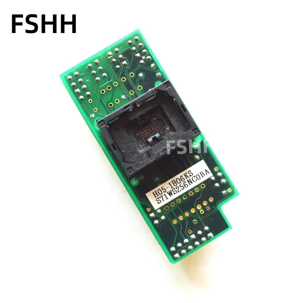 

H05-1806KS Programmer Adapter S71WS256NCOBA Adapter 1080H1120 11.6x8.0 BGA48 to DIP48 IC Test Socket