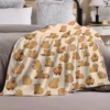 KACISSTY Animals Capybara Blankets Funny Cute Capybaras Theme Throw Blanket Thin Flannel Quilts Air Condition Quilt Gifts 2