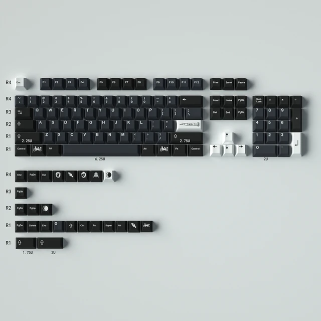 GMK APOLLO キット BASE SPACE RAMA NUMPAD