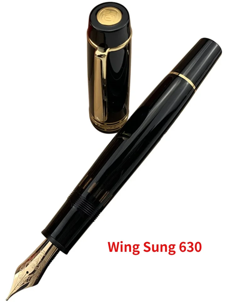 透明樹脂万年筆,ビジネス,文房具,学校,ギフト,ペン先ピストン,ゴールド