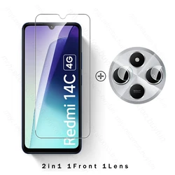 4 - in - 1 Protective Glass Screen and Lens Protector for Redmi15C European (2In1 1Front 1Lens)