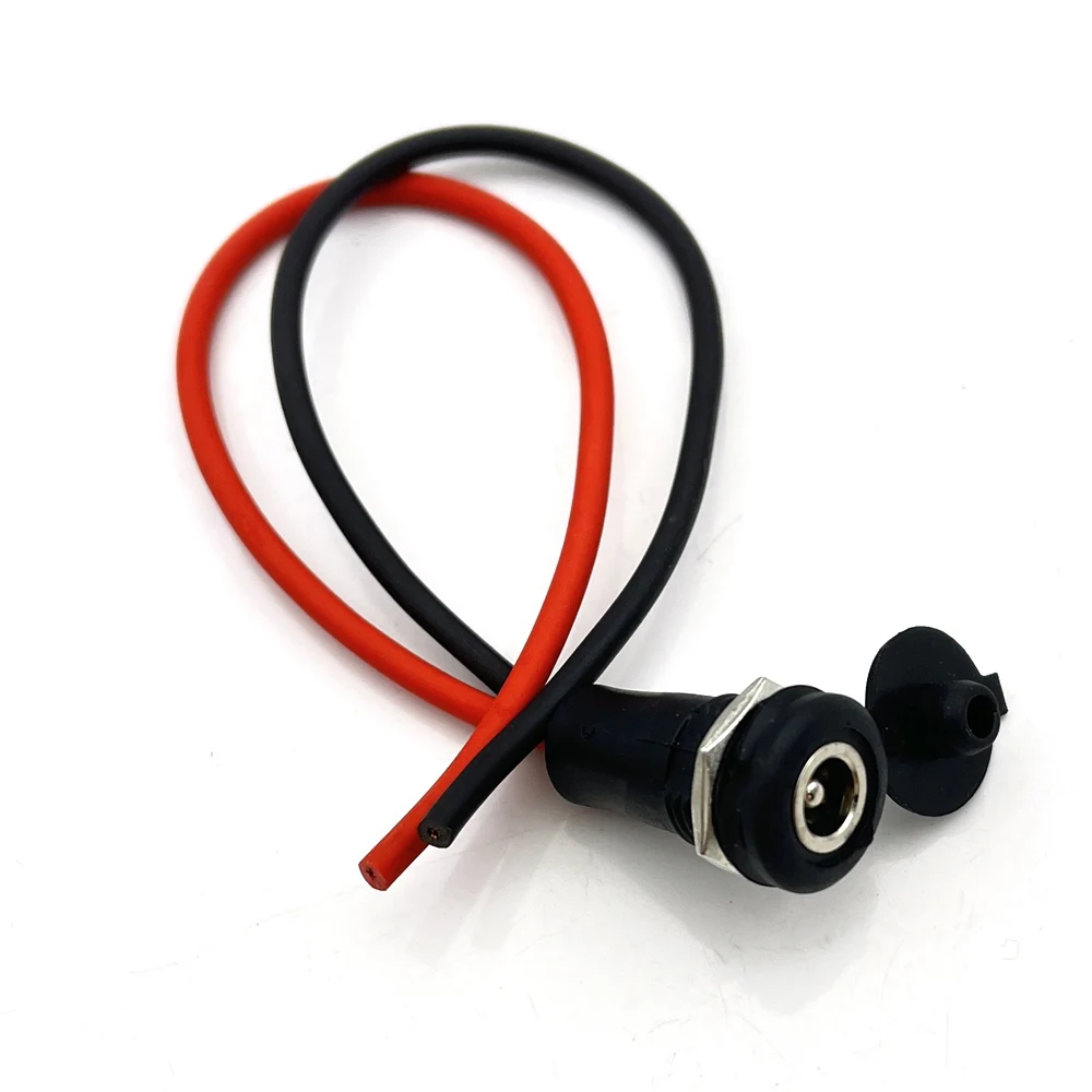 5,5*2,1mm/5,5*2,5mm DC-Strombuchse mit Gewindeanschluss, Adapter Geeignet für Lithium-Elektrofahrzeug-Batterien – Detail 5