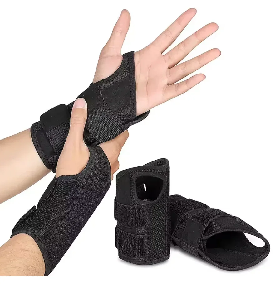Adjustable Compression Wrist Band Support for Sprain Recovery Wrist Brace Treatment Joint Pain Relief Stabilizer for Arthritis