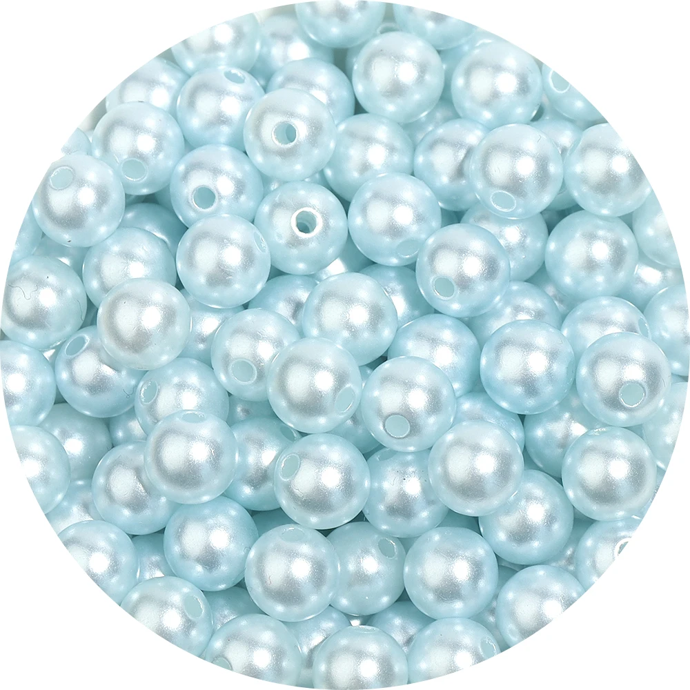 Colorful Acrylic Pearl Beads