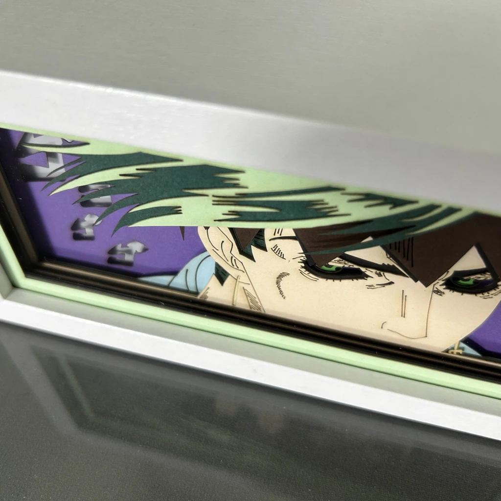 Anime Led Light Box Jojo Bizarre Adventure Rohan Paper Cut Shadow Box Jotaro For Room Deco Jolyne Jojo's Lightbox Dio Table Lamp 4