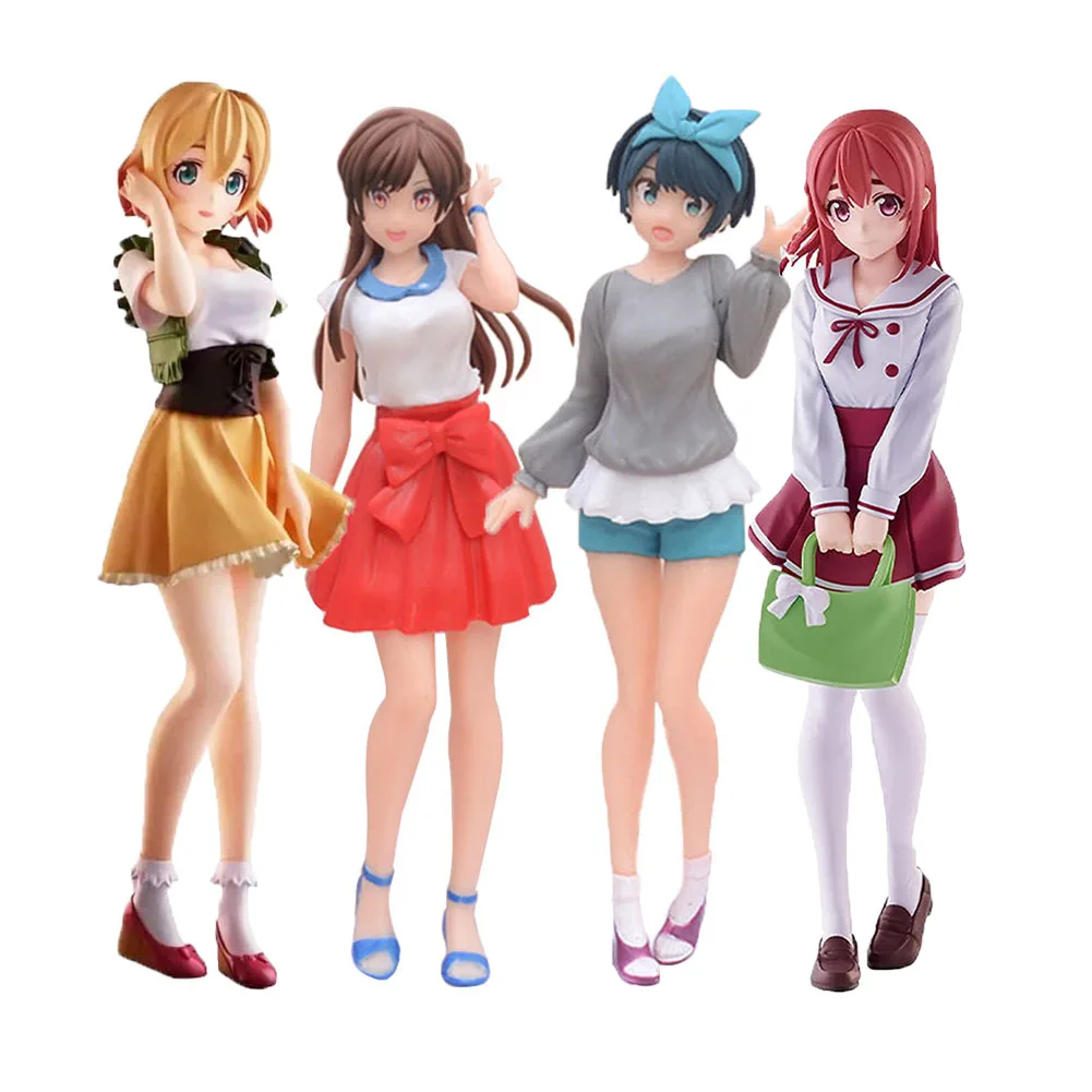 Anime Girl Figure: Cute JK Girl Action Doll - Ichinose Chizuru & Sarashina Ruka Collection Gift