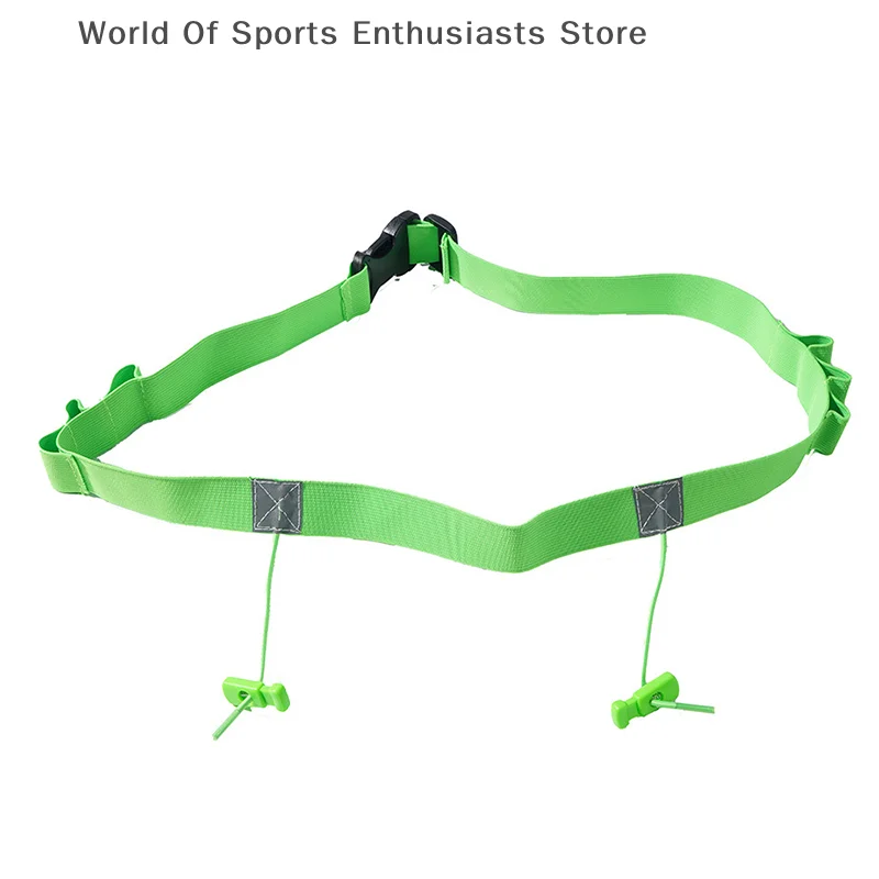Running Race Number Belt Waist Pack Bib Holder For Triathlon Marathon Cycling Motor With 6 Gel Loops Fitness Sport Accessories