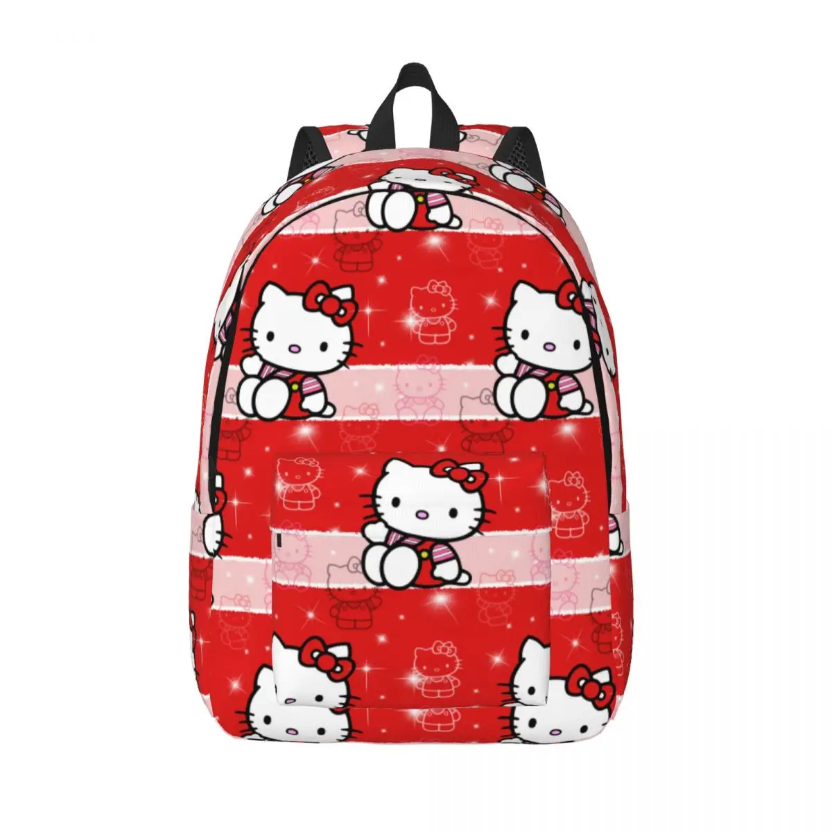 

Kawaii Sanrio HelloKitty модный рюкзак с героями мультфильмов прочный старшая школа деловой рюкзак для мужчин женщин колледж сумка на плечо