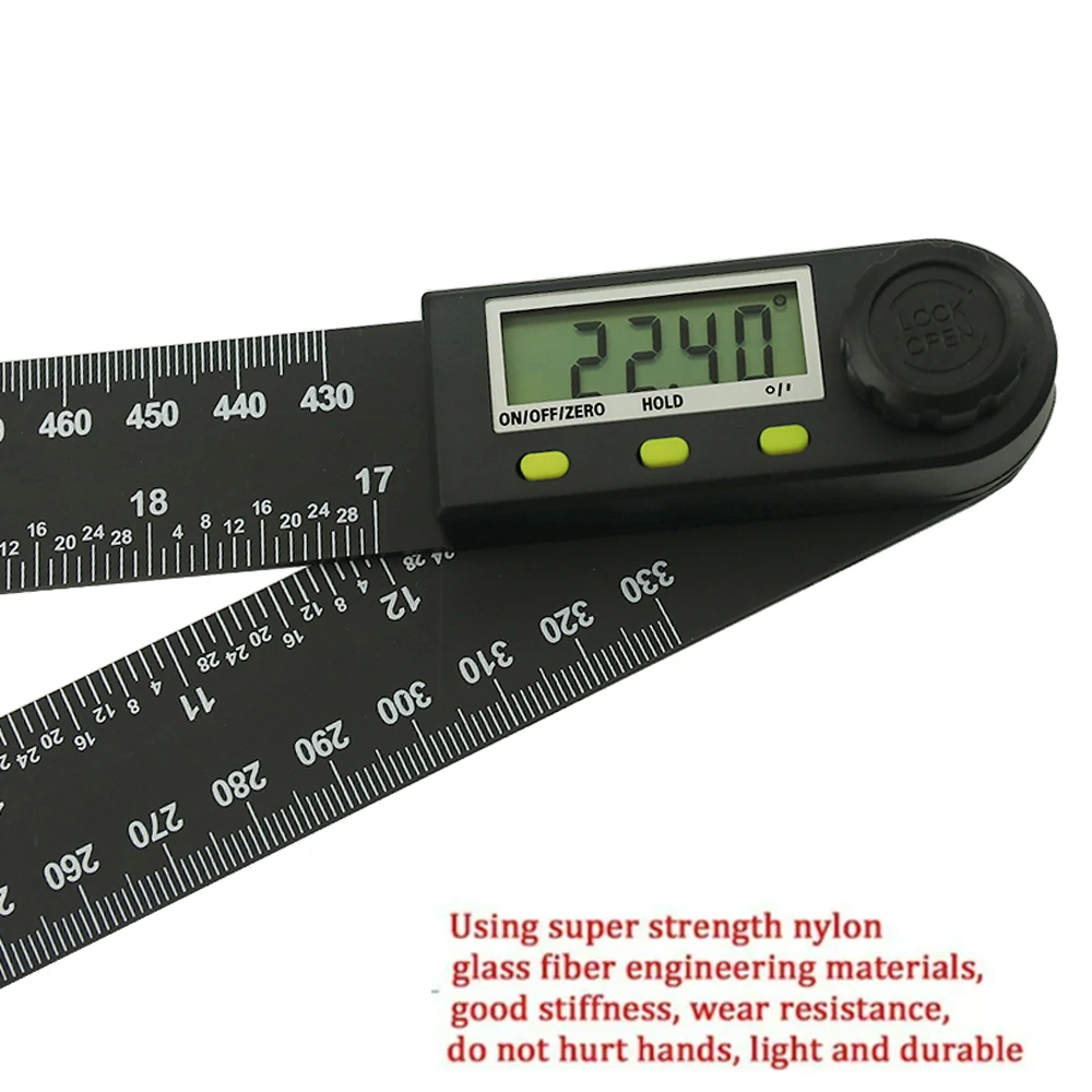 300mm Digital Meter Angle Inclinometer Angle Digital Ruler Electron Goniometer Protractor finder Measuring Tool