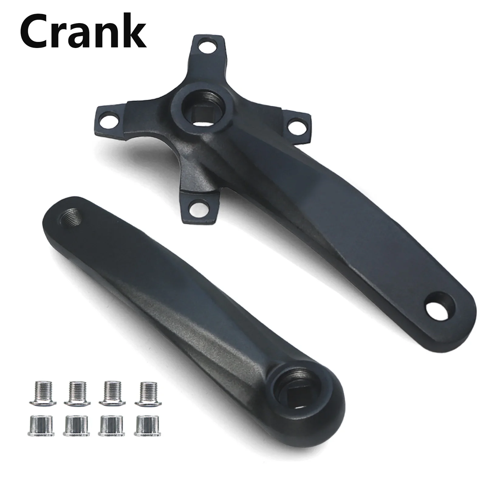 152/165/170mm Fahrrad Quadratischen Loch Kurbel 104BCD 30/32T/34T/36T/38T/40T/42T Engen Breite Kettenblatt Kettenrad MTB Fahrrad Kurbel Arme – Detail 13