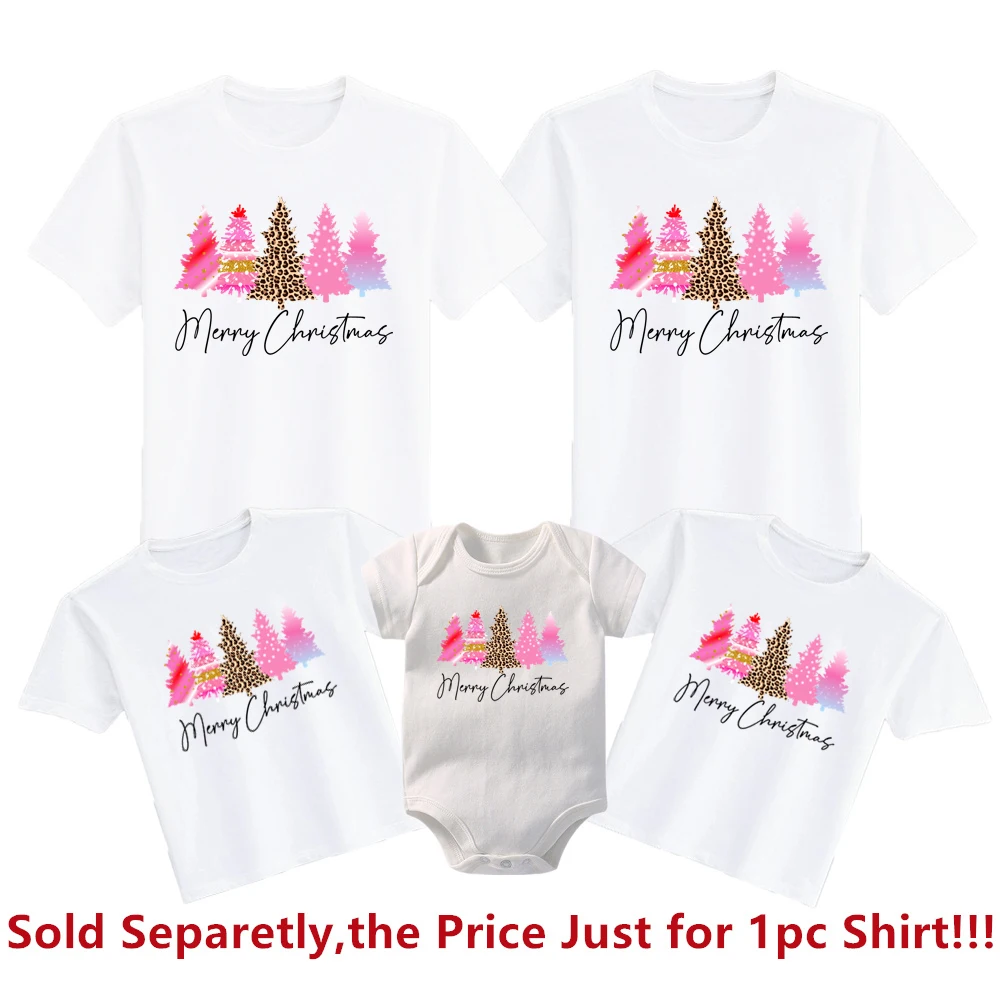 Camisas navideñas familiares 2022, trajes familiares a juego de algodón, camisetas para papá, mamá, niños, mamelucos para bebés, blusas a juego, ropa de Navidad, regalo