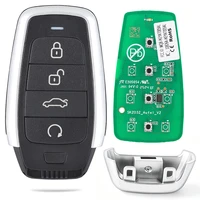 AT004EL IKEYAT004EL กุญแจรีโมทอัจฉริยะอเนกประสงค์ Autel สำหรับ KM100 IM508 IM608 KM100E ไม่มีใบมีดกุญแจ 4