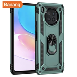 Versatile Phone Stand Case with Enhanced Protection and Stylish Design for Huawei P40 Lite E (Dark Green)