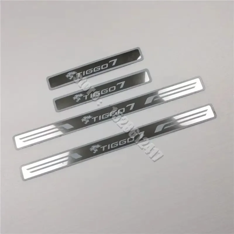 Chery Tiggo 7 Pro Door Sill Scuff Plates (Stainless Steel) view 2