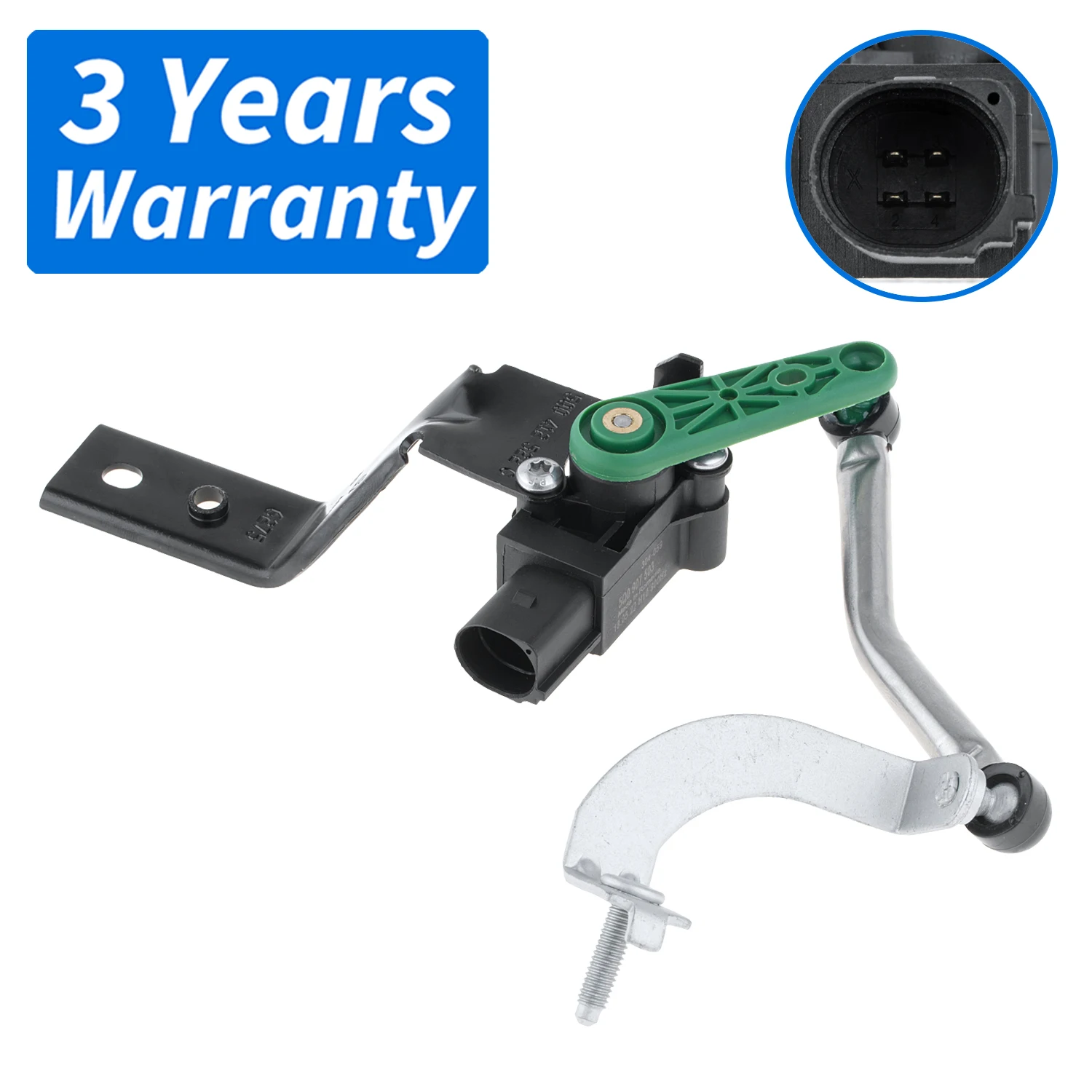 Front Right Headlight Level Sensor 5Q0412522C,5Q0 412 522 C For AUDI A3/S3 2008 -,RS3,VW Golf 2013 -,Tiguan -