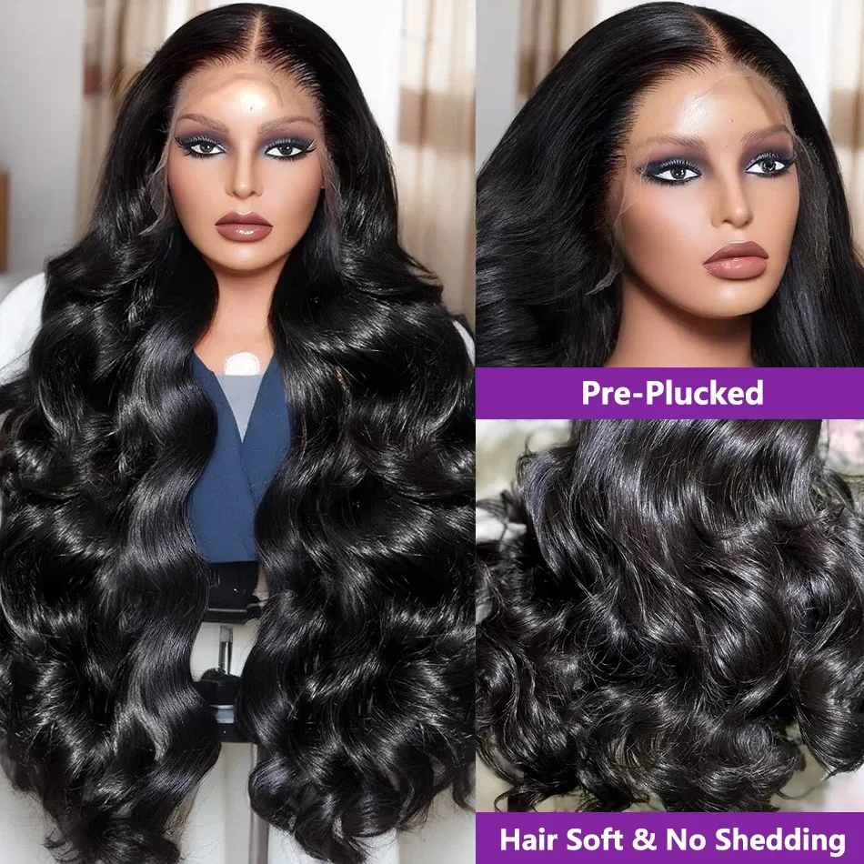 30 40 Inch 220 Density Body Wave Human Hair Wigs Chocolate Brown Lace Front Wig 13x6 Hd Lace Frontal Wig for Black Women Choice 4