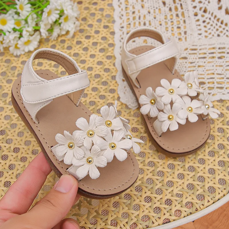 Girls Sandals Children Beach Shoes Korean Version Little Princess Summer Soft Sole Fashion