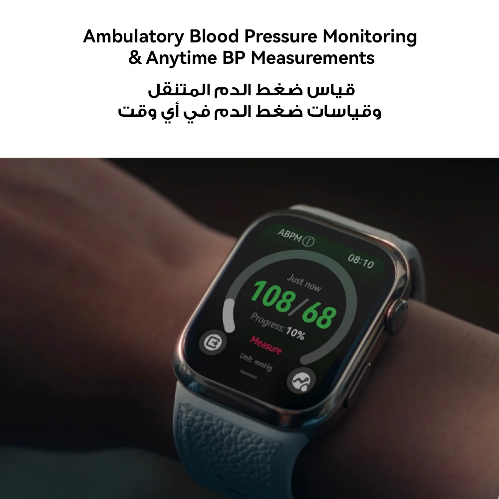 ساعة هواوي الذكية D2، شاشة AMOLED مقاس 1.82 بوصة،...