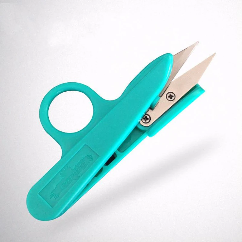 Sewing scissors Sewing supplies Eagle Yarn Scissors Household Sewing Matching Thread Cutting Cross Special U-shaped Plastic Handle