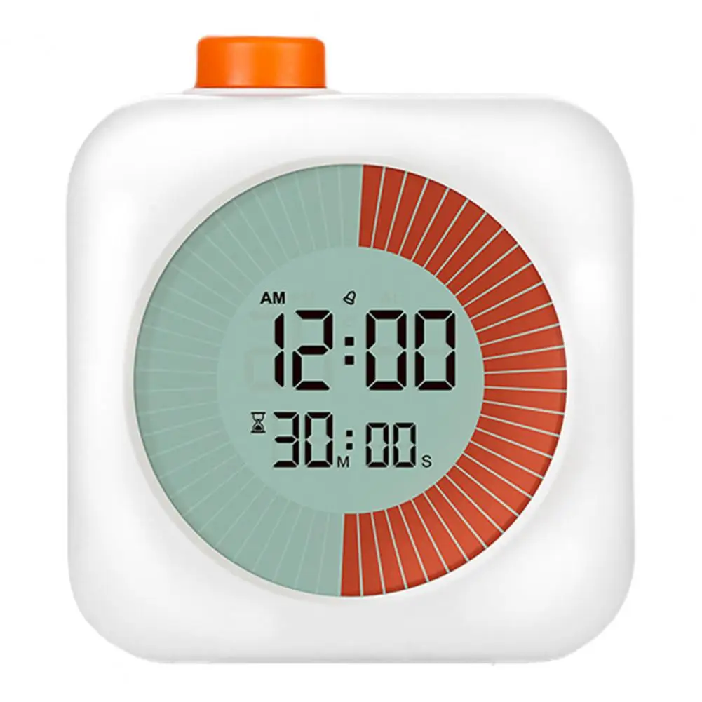 

Visual Timer for Kids Adjustable Time Dial Timer Visual Timer for Home School Work 60-minute Countdown Clock for Kids Adults
