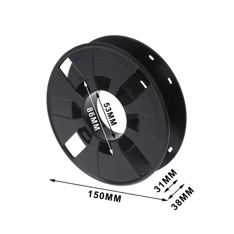 1/2Pcs 150mm 악기 케이블 와이어 랩 릴 드럼 크리스마스 조명 로프 리드 케이블 3D 프린터 필라멘트 릴