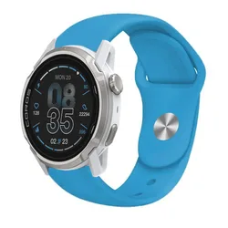 Silicone Sport Strap - Soft and Durable Bracelet - Suunto Ocean (Blue)
