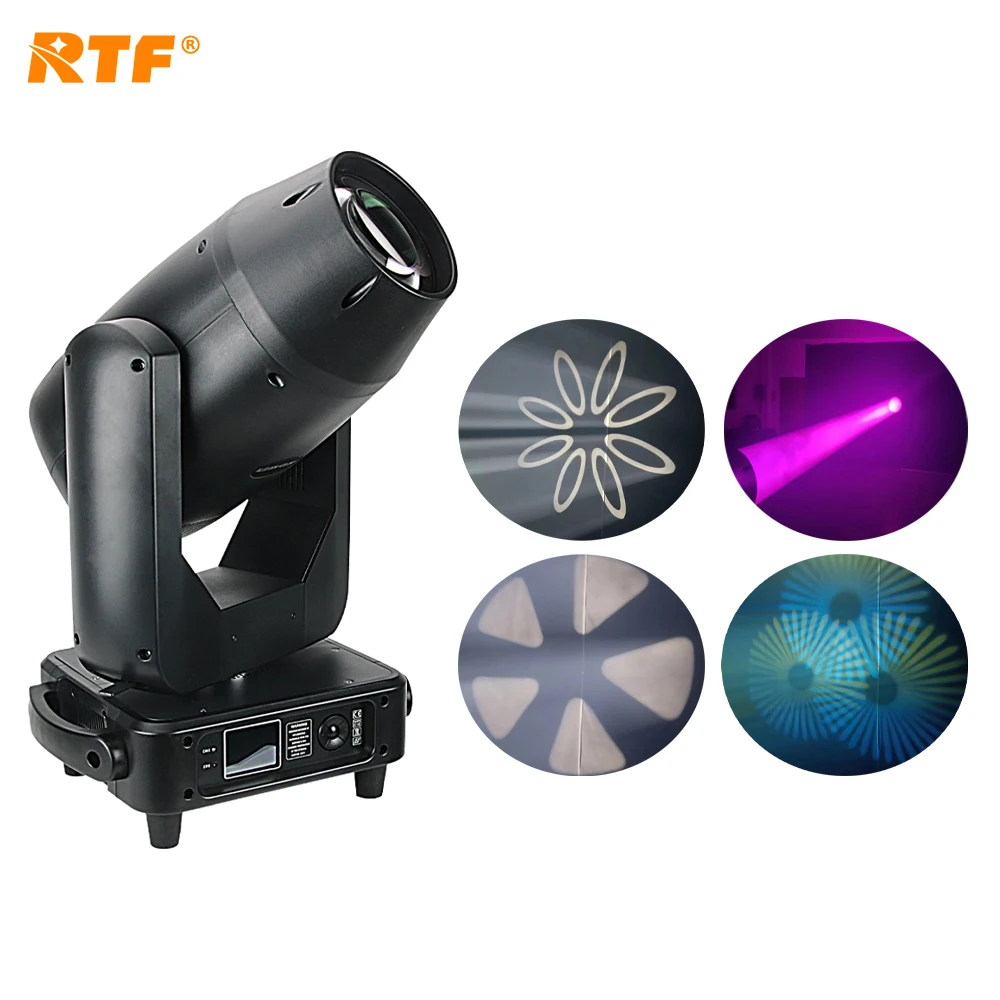 RTF SHOW LED 400W CMY CTO Moving Head Light BSW 3in1 Beam Spot Wash moving head light