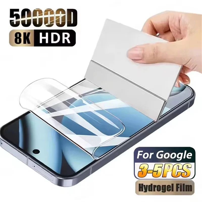 Hydrogel Full Cover Soft Screen Protector Film (3-5 Pack)