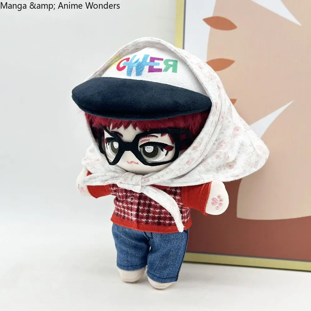 Kpop Star GD G-DRAGON 20cm Plush Doll Stuffed Pillow Handsome Dress Up Toy Anime Birthday Gift