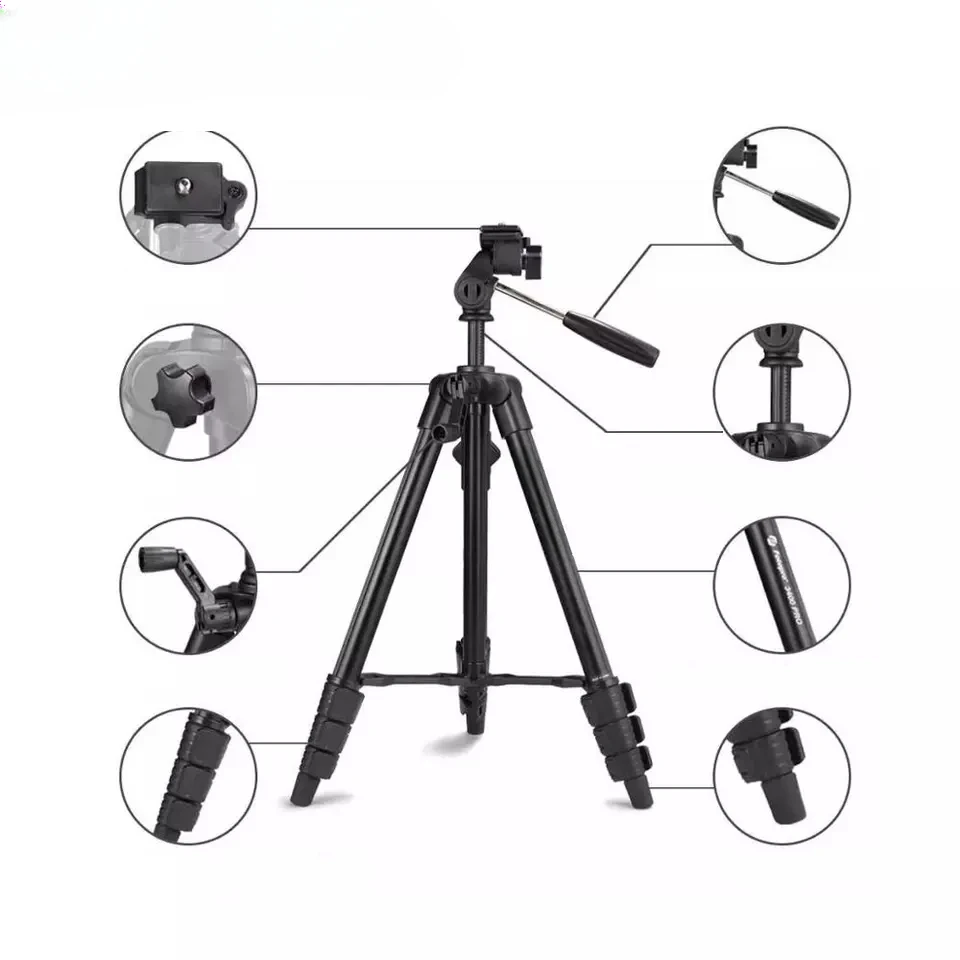 

Aluminum Lightweight Tripod Universal Digital Professional Camera Accessories Stand Tripod