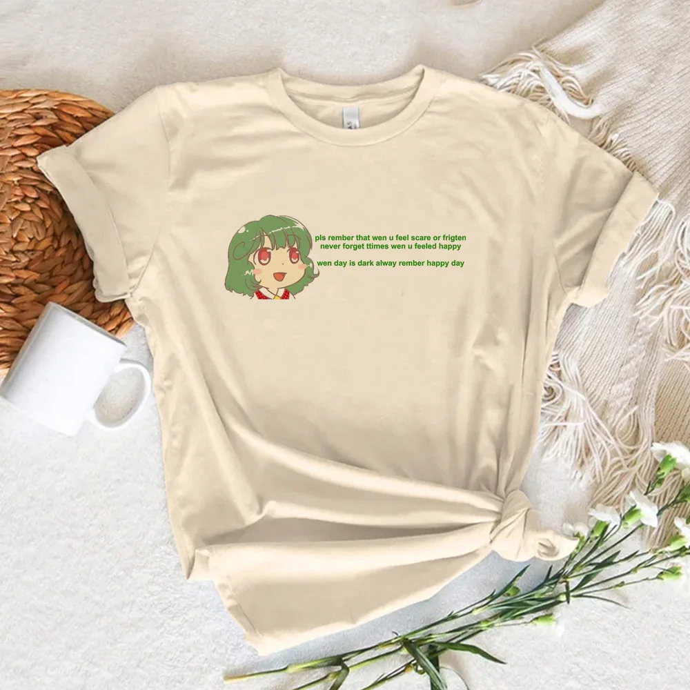

Женская футболка Touhou, дизайнерская японская забавная уличная одежда для девушек, одежда для манги в стиле Харадзюку