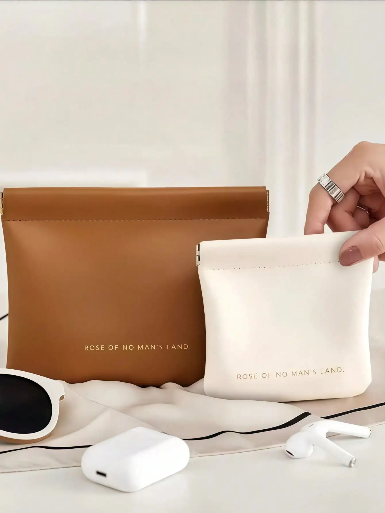 Multi-Compartment Travel Cosmetic Bag 6