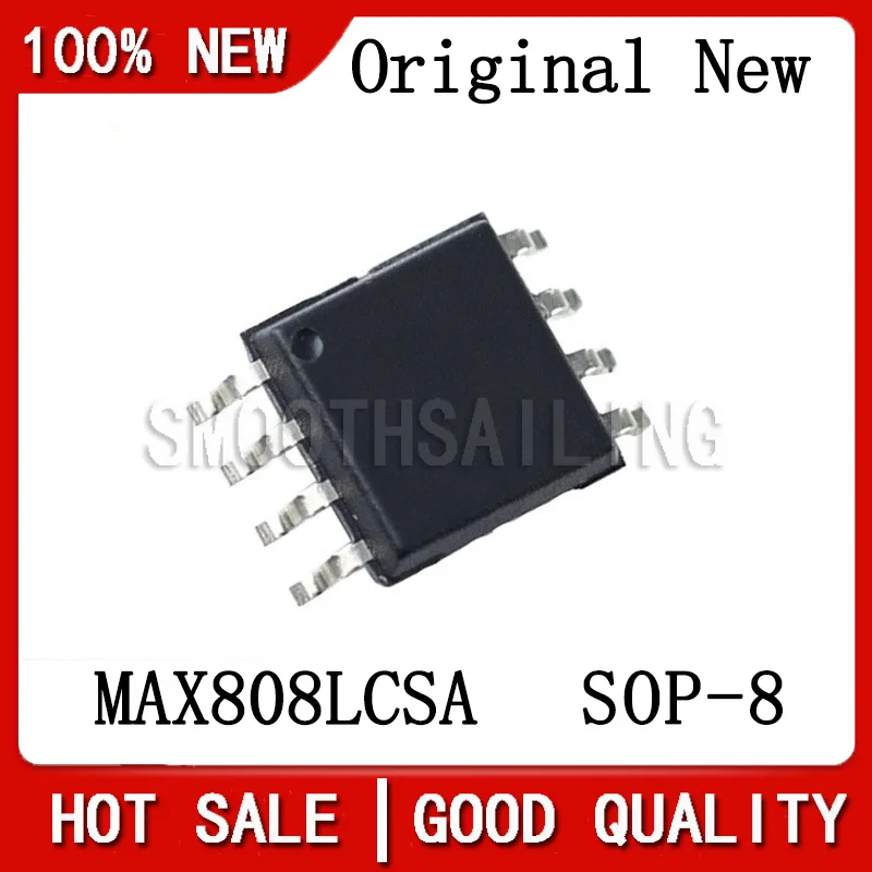 

5PCS/LOT New Original MAX808LCSA MAX808L SOP8 Reset chip PMIC monitor