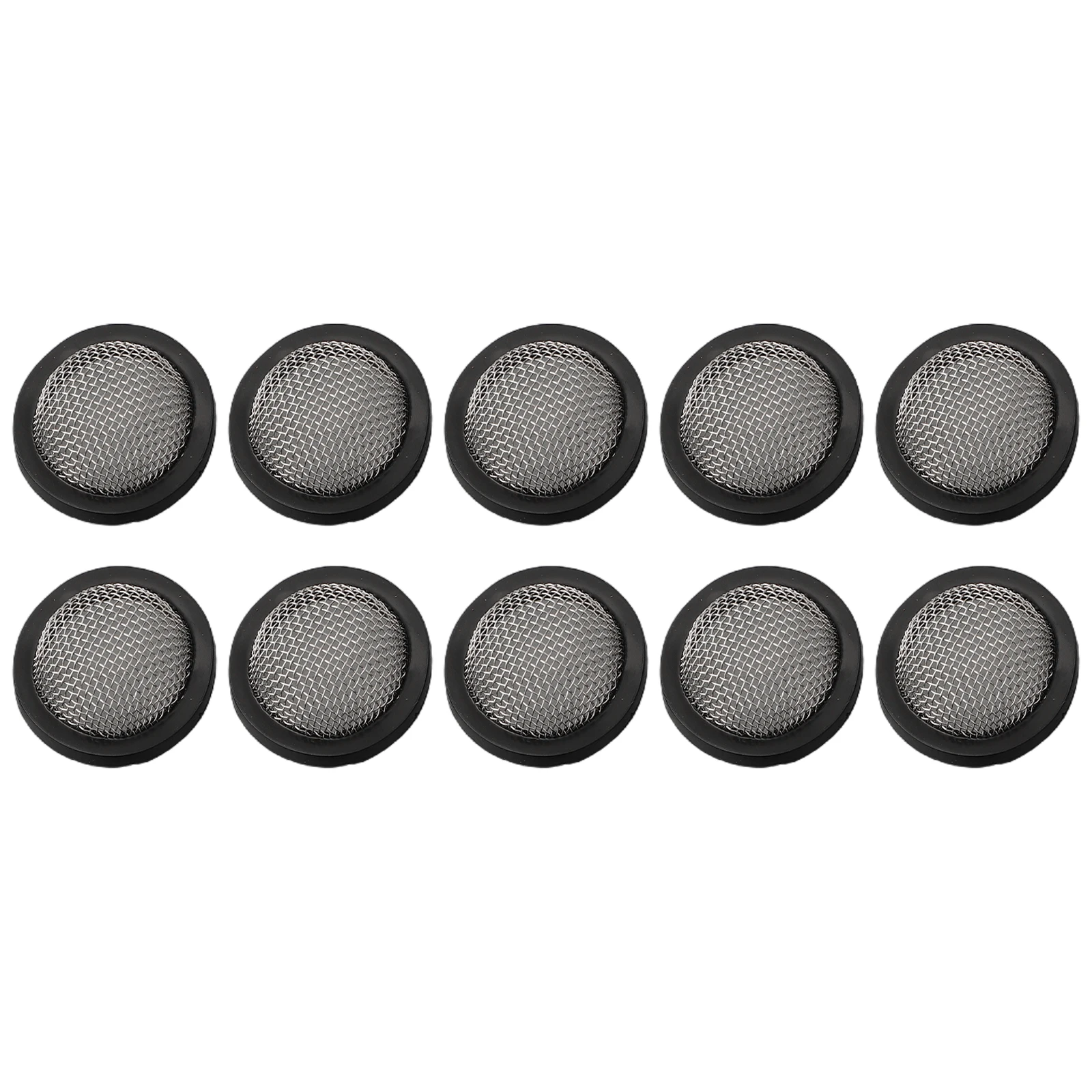 10pcs Pressure Washer Filters 1/2inches Mesh Replacement Parts Home Garden Shower Hose Silicone Rubber Washers Filter