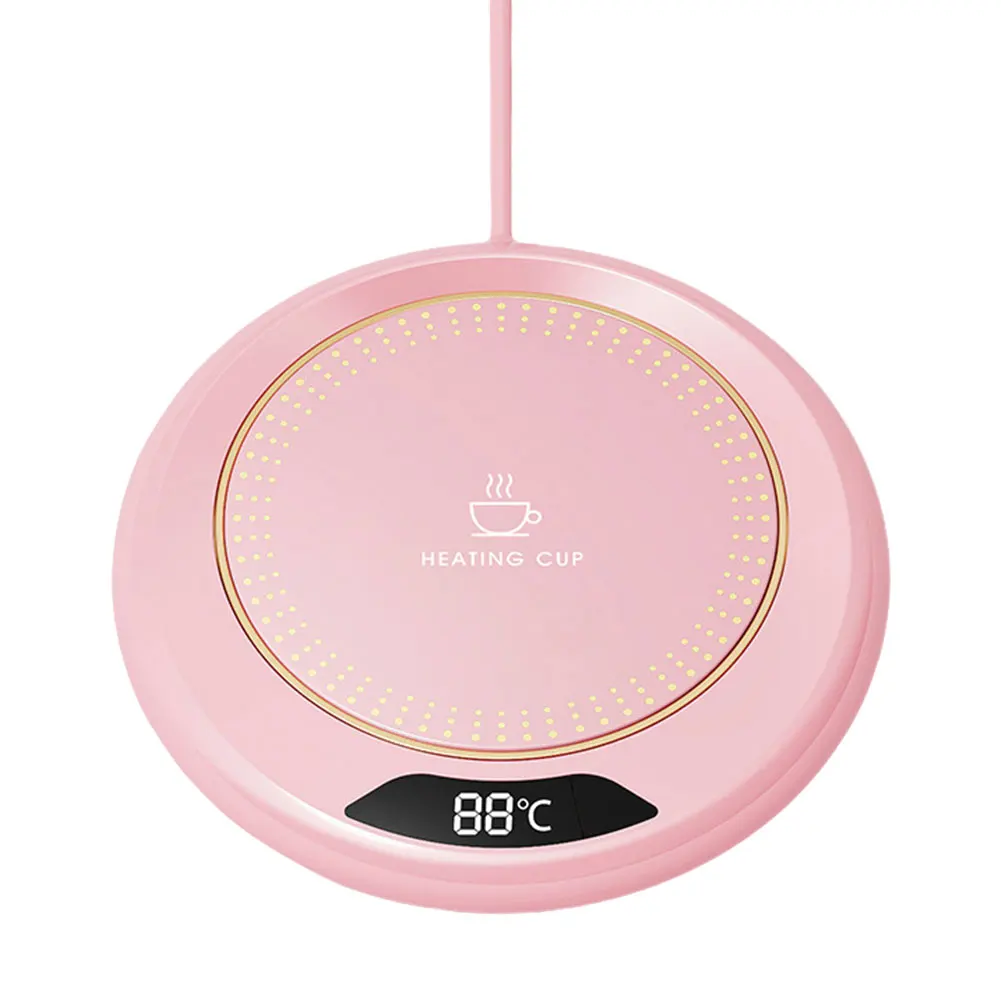 Smart USB Beverage Warmer with Adjustable Temperature Settings