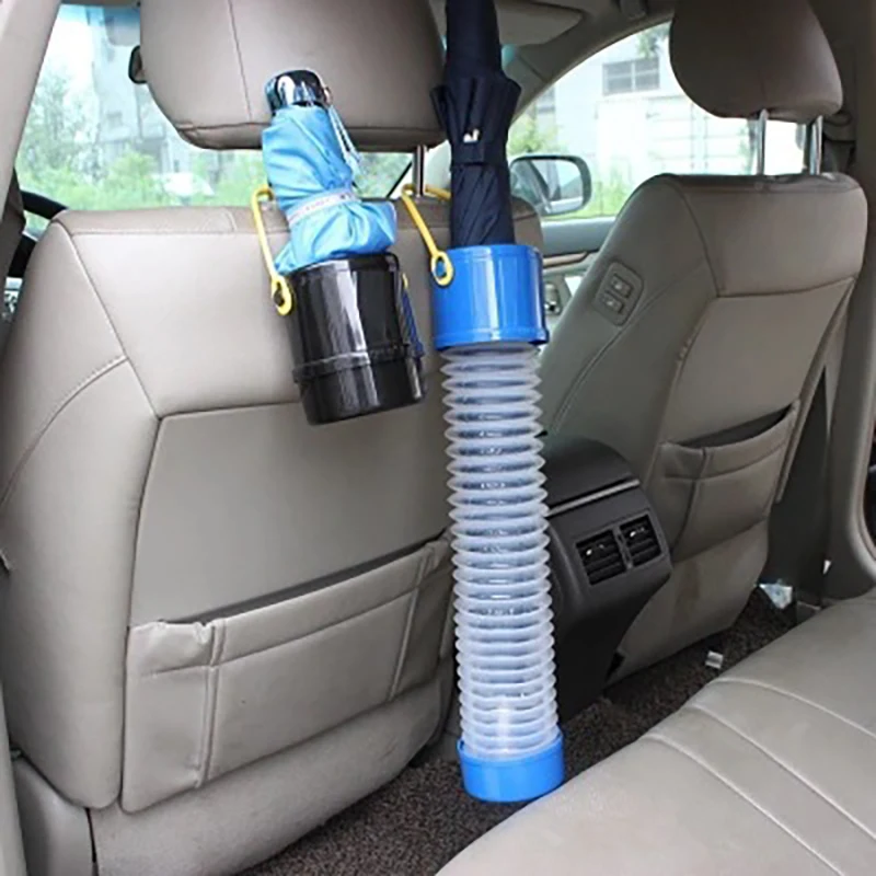 Retractable Wet Umbrella Holder Portable Umbrella Bucket Collapsible Holder Indoor Storage Organizer for Car Household