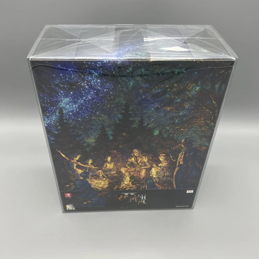 Custodia Protettiva Trasparente Per Nintendo Switch/Ns/Ps5/Octopath Traveler Collect Boxes Custodia Per Giochi Tep Storage Custodia Trasparente
