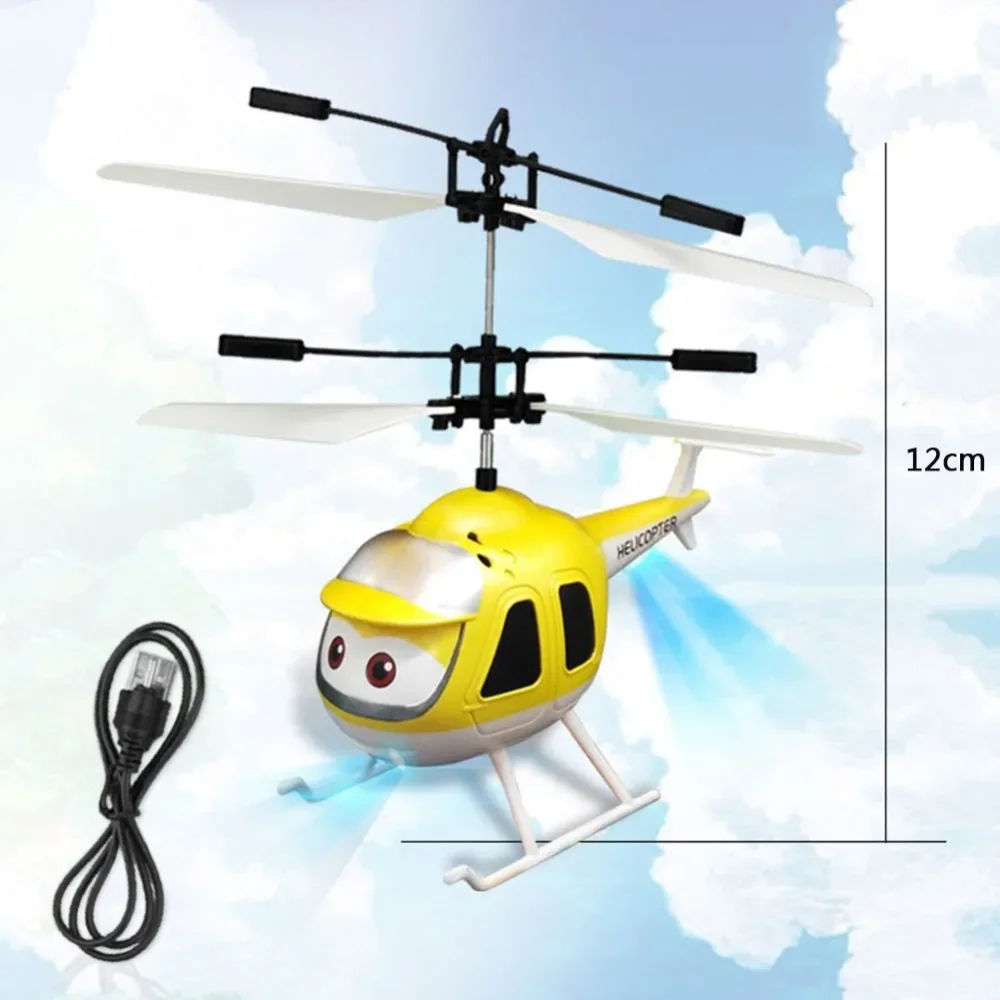 Hot Sale Mini Infrared Sensor Helicopter Aircraft 3D Gyro Helicoptero Electric Micro Helicopter Birthday Toy Gift for Kid#257747 5