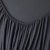 100% Cotton Fitted Bed Sheet Solid Color Mattress Cover with Elastic Band Non-Slip Adjustable Bedsheet for Double Queen King Bed 6