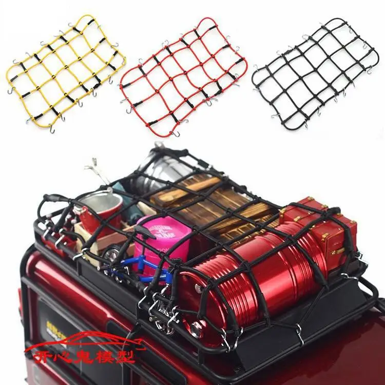 

1/10 Accessory Luggage Roof Rack Net for 1/10 RC Crawler AXIAL SCX10 D90 D110 Traxs TRX-4 Trx4 Rc Car Accessories and Parts