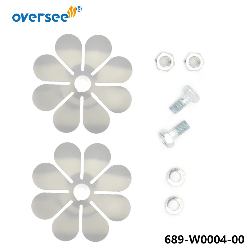 689-W0004 Reed Valve Plaste For YAMAHA Outboard Motor 2T 25HP 30HP Reed Block 689-W0004-00; 648-13641-01