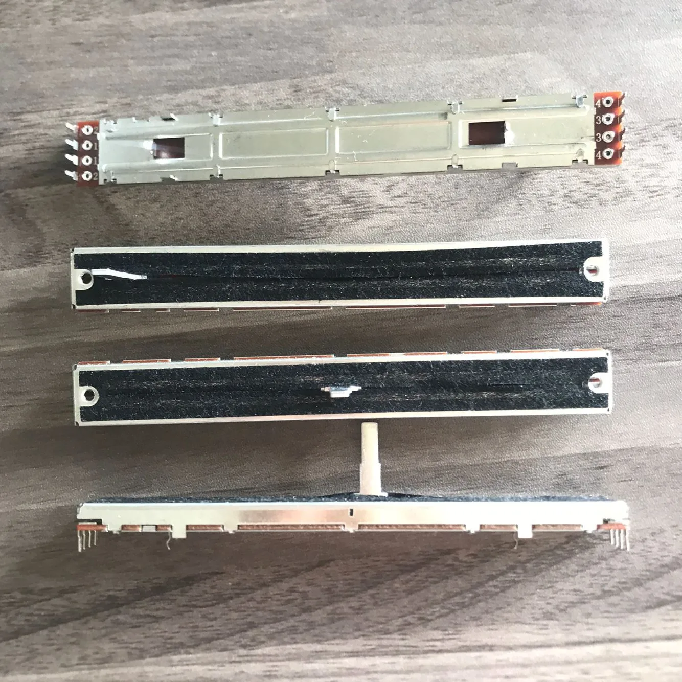 4PCS Slide pitch tempo fader 418-S1-695-HA for Pioneer DDJ-SX SX2 DDJ-RX