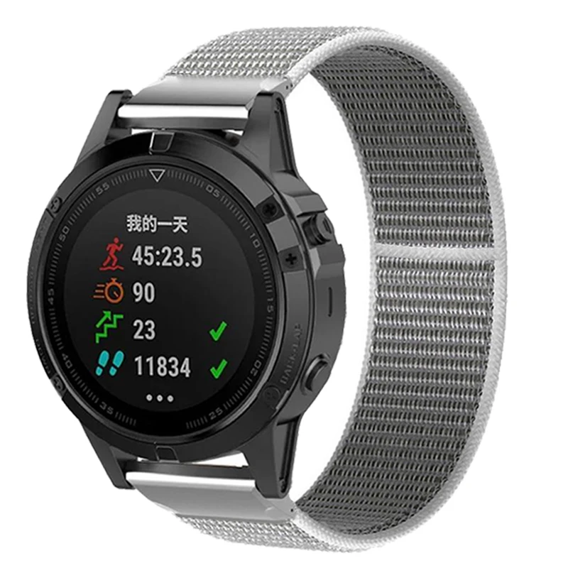 

Быстросъемный нейлоновый ремешок для наручных часов Garmin Fenix 7 7S 7X 6 6X Pro 5 5X 3HR, аксессуары для браслетов Forerunner 935 945 955